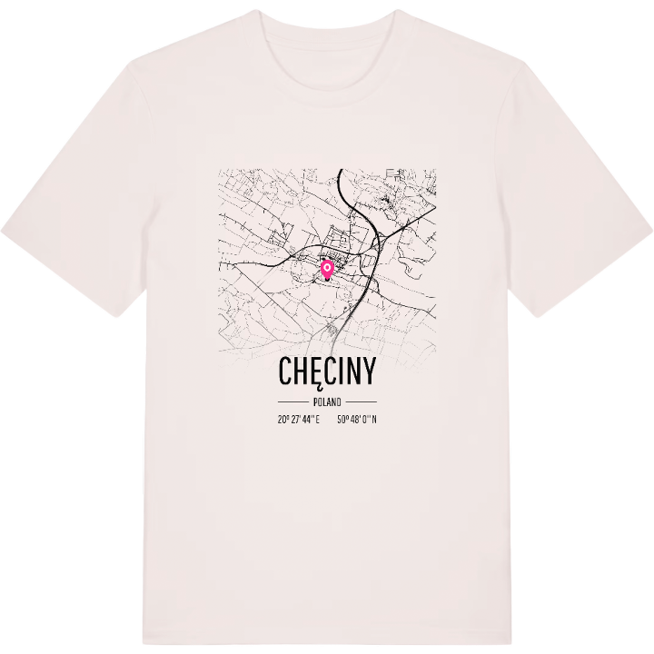 Chęciny karta t-shirt – t-shirt från PinShirt