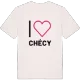 Jag älskar Chécy t-shirt stort tryck