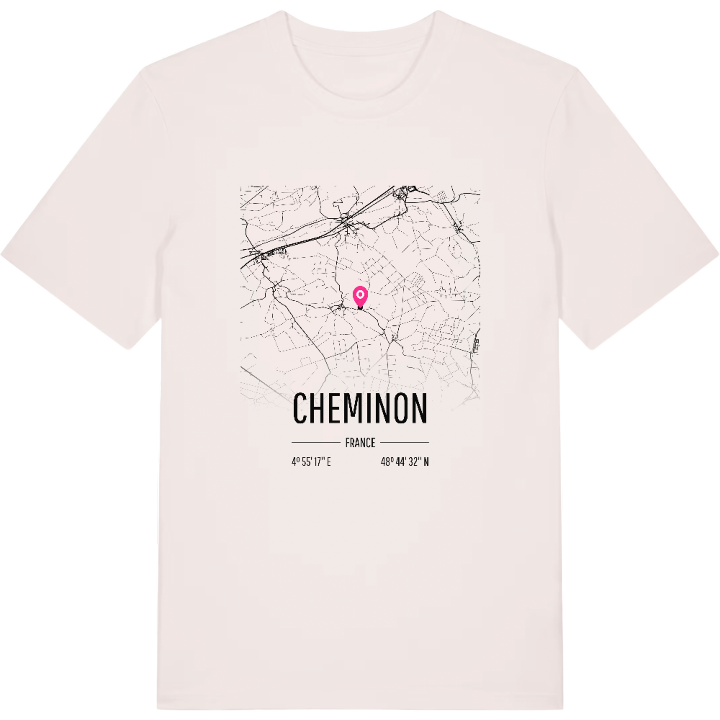 Cheminon karta t-shirt – t-shirt från PinShirt