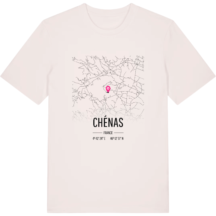 Chénas karta t-shirt – t-shirt från PinShirt