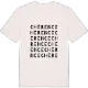 Chérence ordlek t-shirt