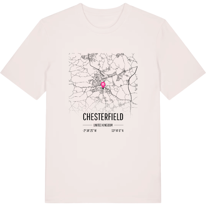 Chesterfield karta t-shirt – t-shirt från PinShirt