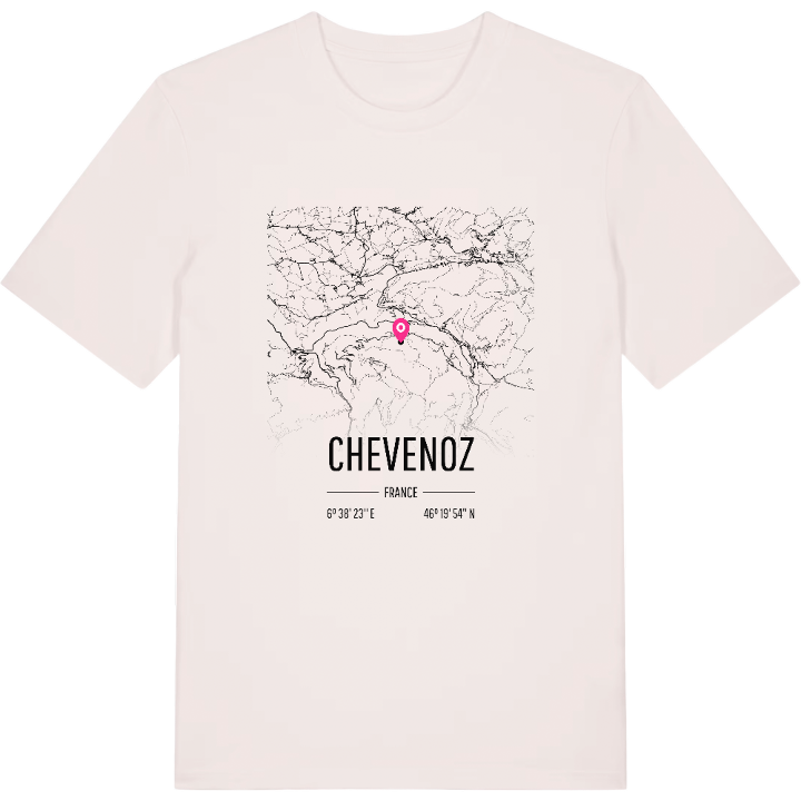 Chevenoz karta t-shirt – t-shirt från PinShirt