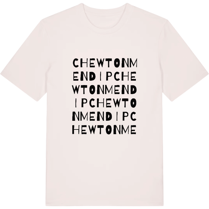 Chewton Mendip ordlek t-shirt – t-shirt från PinShirt