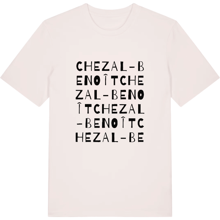 Chezal-Benoît ordlek t-shirt – t-shirt från PinShirt