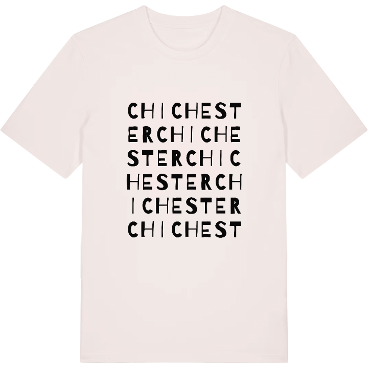 Chichester ordlek t-shirt – t-shirt från PinShirt