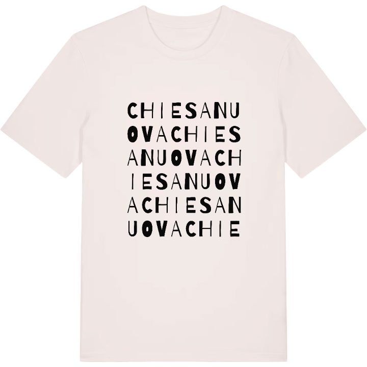 Chiesanuova ordlek t-shirt – t-shirt från PinShirt