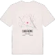 Chilfrome karta t-shirt
