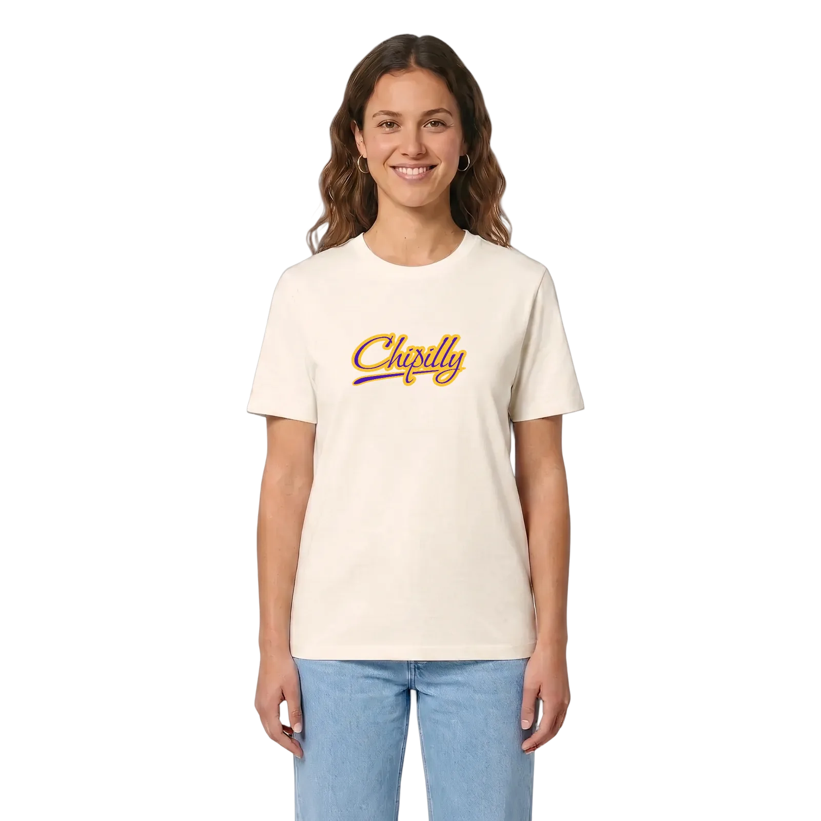 Chipilly baseball t-shirt – Vintage White, i miljö