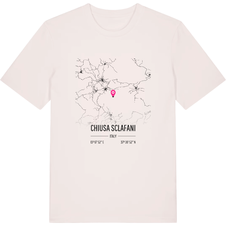 Chiusa Sclafani karta t-shirt – t-shirt från PinShirt