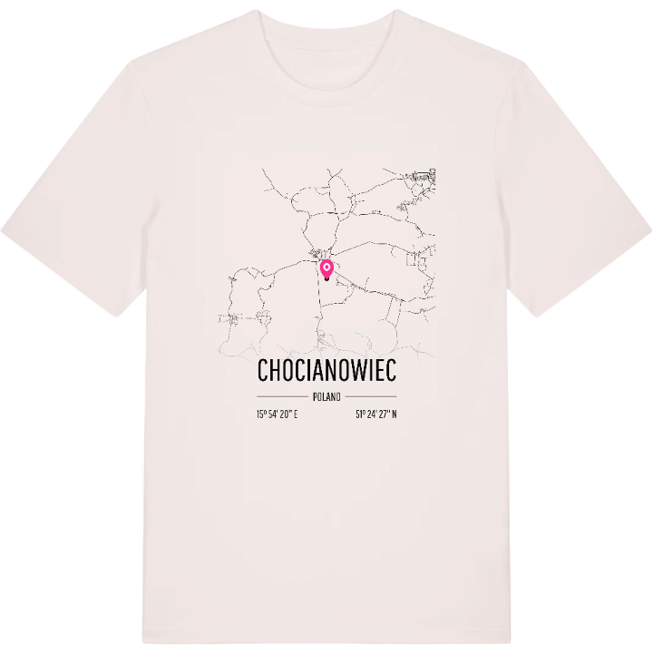 Chocianowiec karta t-shirt – t-shirt från PinShirt