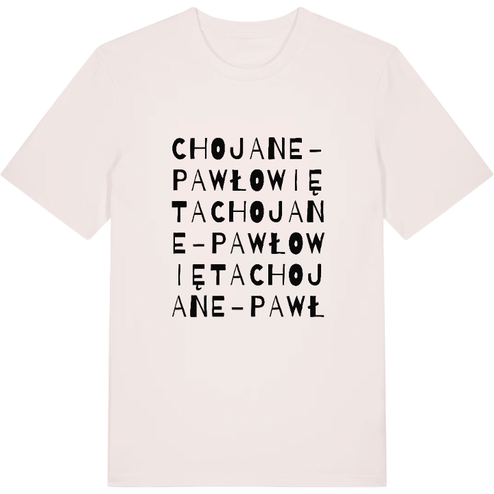 Chojane-Pawłowięta ordlek t-shirt – t-shirt från PinShirt