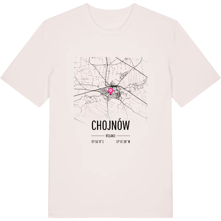 Chojnów karta t-shirt – t-shirt från PinShirt