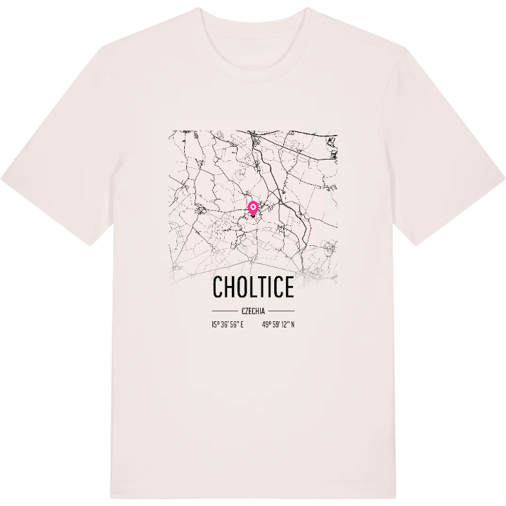 Choltice karta t-shirt – t-shirt från PinShirt