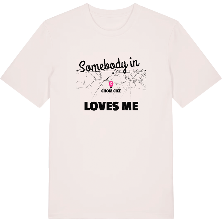 Någon i Chomęcice älskar mig t-shirt – t-shirt från PinShirt