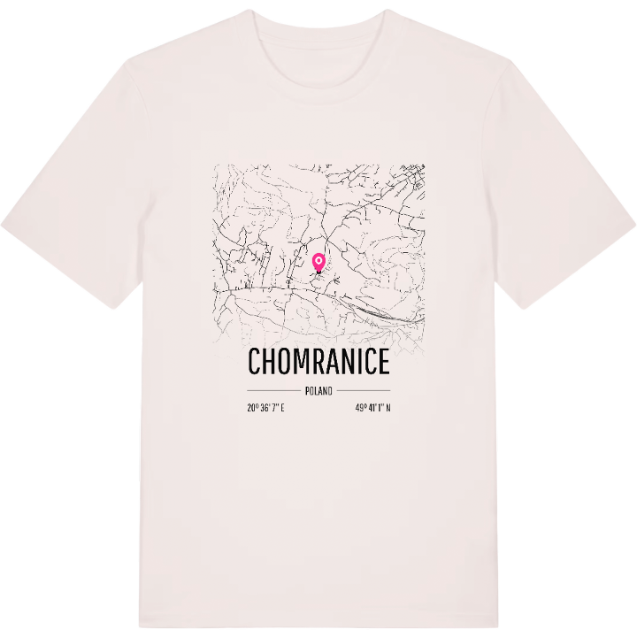 Chomranice karta t-shirt – t-shirt från PinShirt
