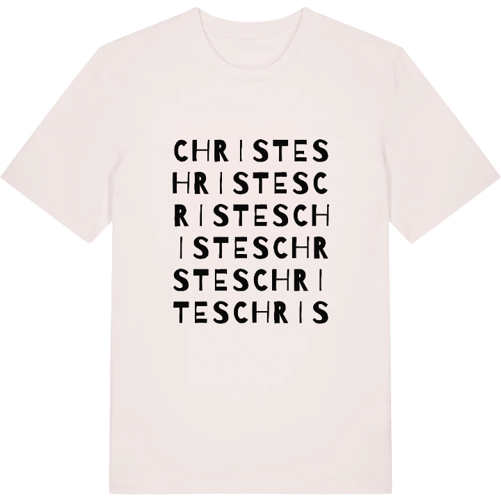Christes ordlek t-shirt – t-shirt från PinShirt