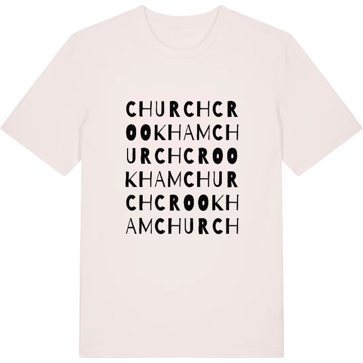 Church Crookham ordlek t-shirt – t-shirt från PinShirt