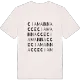 Ciamannacce ordlek t-shirt