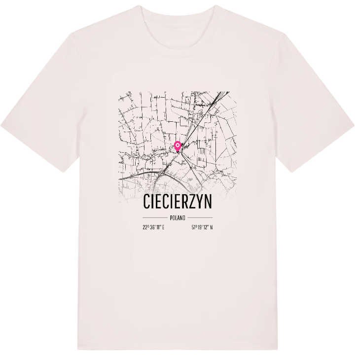 Ciecierzyn karta t-shirt – t-shirt från PinShirt