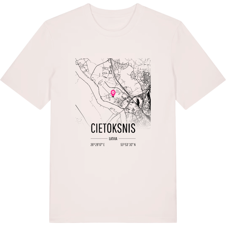 Cietoksnis karta t-shirt – t-shirt från PinShirt