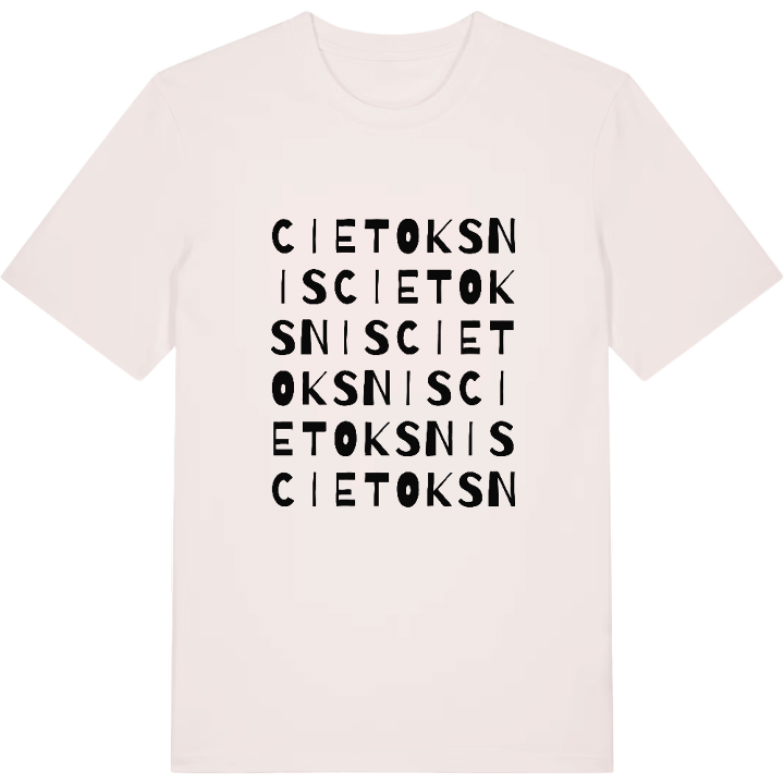 Cietoksnis ordlek t-shirt – t-shirt från PinShirt