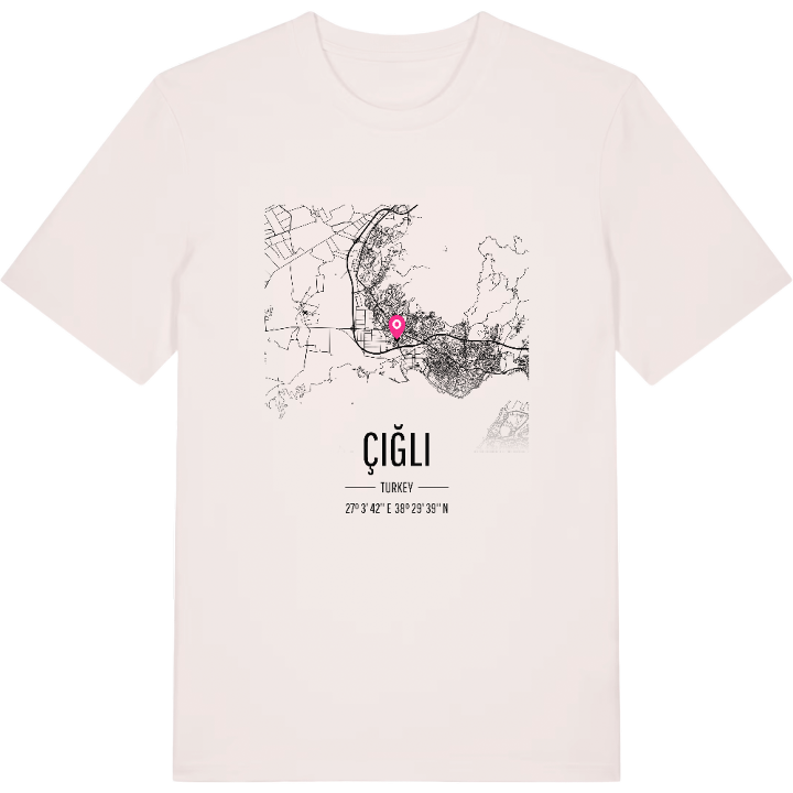 Çiğli karta t-shirt – t-shirt från PinShirt