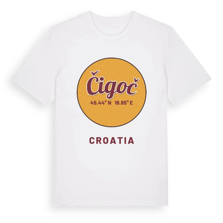 Čigoč cirkel t-shirt – t-shirt från PinShirt