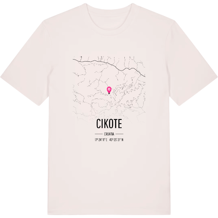 Cikote karta t-shirt – t-shirt från PinShirt