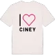Jag älskar Ciney t-shirt stort tryck