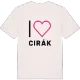Jag älskar Cirák t-shirt stort tryck