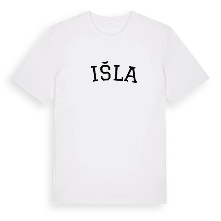 Čišla böjd t-shirt – t-shirt från PinShirt
