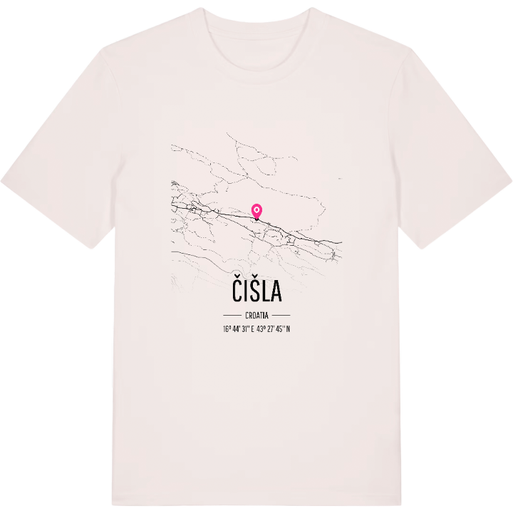 Čišla karta t-shirt – t-shirt från PinShirt