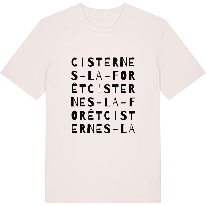 Cisternes-la-Forêt ordlek t-shirt – t-shirt från PinShirt