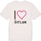 Jag älskar Čitluk t-shirt stort tryck