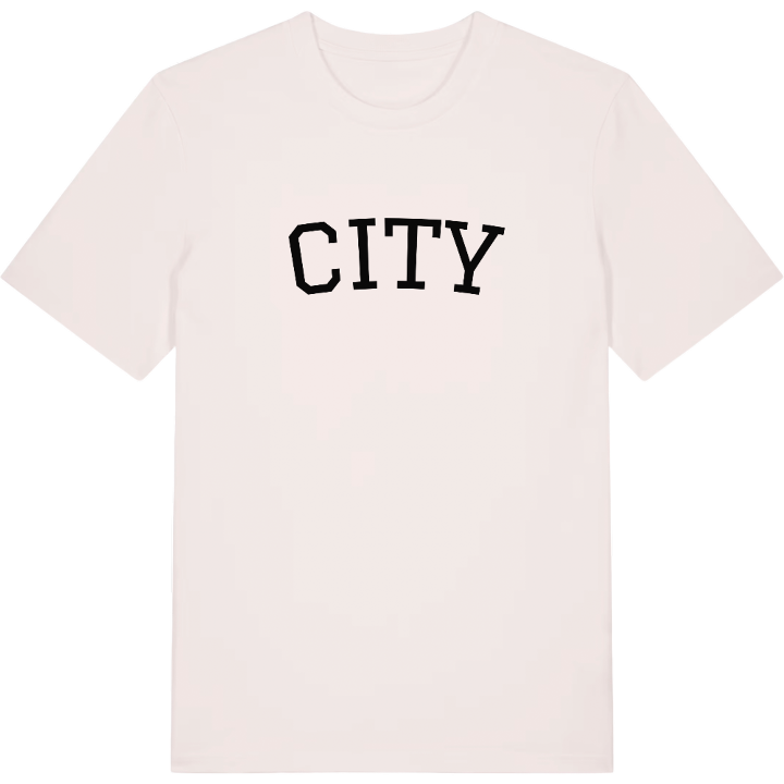 City böjd t-shirt – t-shirt från PinShirt