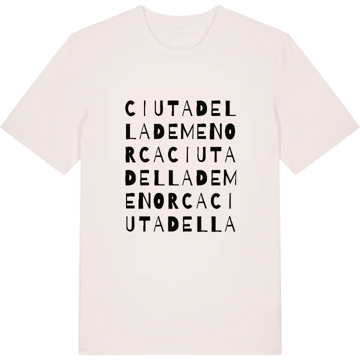 Ciutadella de Menorca ordlek t-shirt – t-shirt från PinShirt