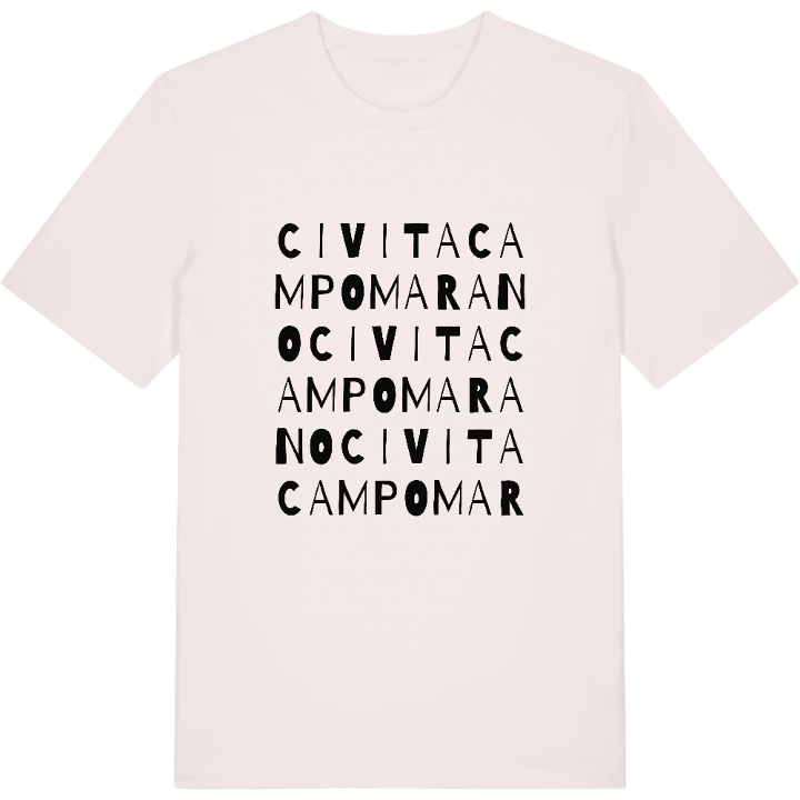 Civitacampomarano ordlek t-shirt – t-shirt från PinShirt