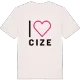 Jag älskar Cize t-shirt stort tryck