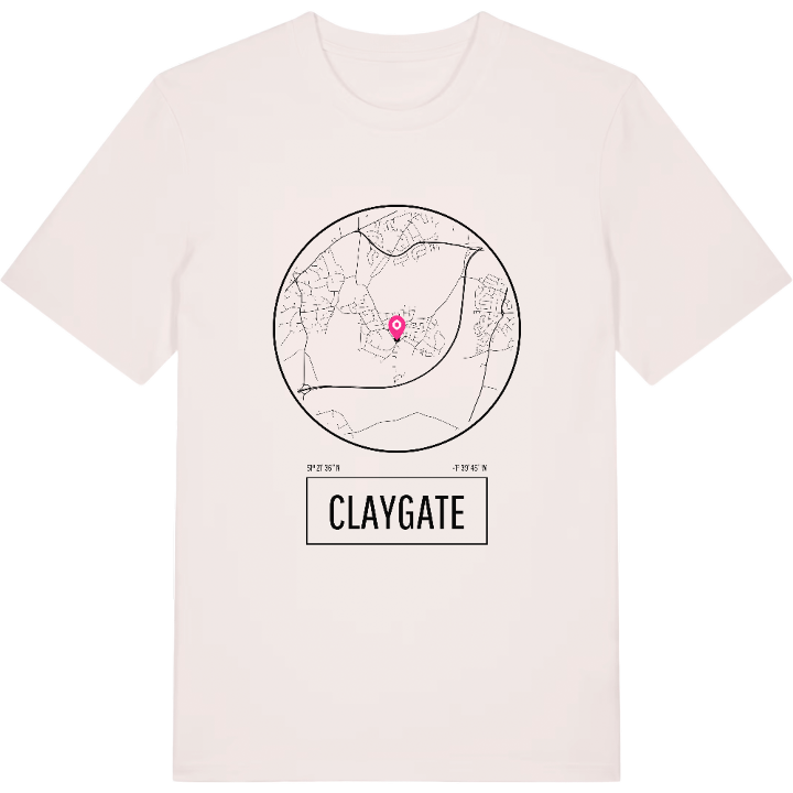 Claygate t-shirt – t-shirt från PinShirt
