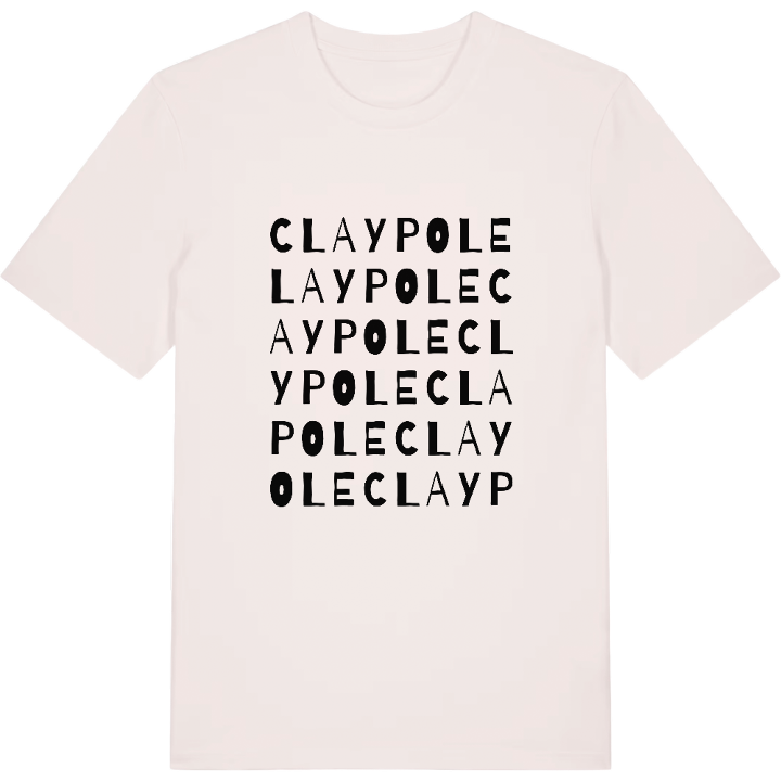 Claypole ordlek t-shirt – t-shirt från PinShirt