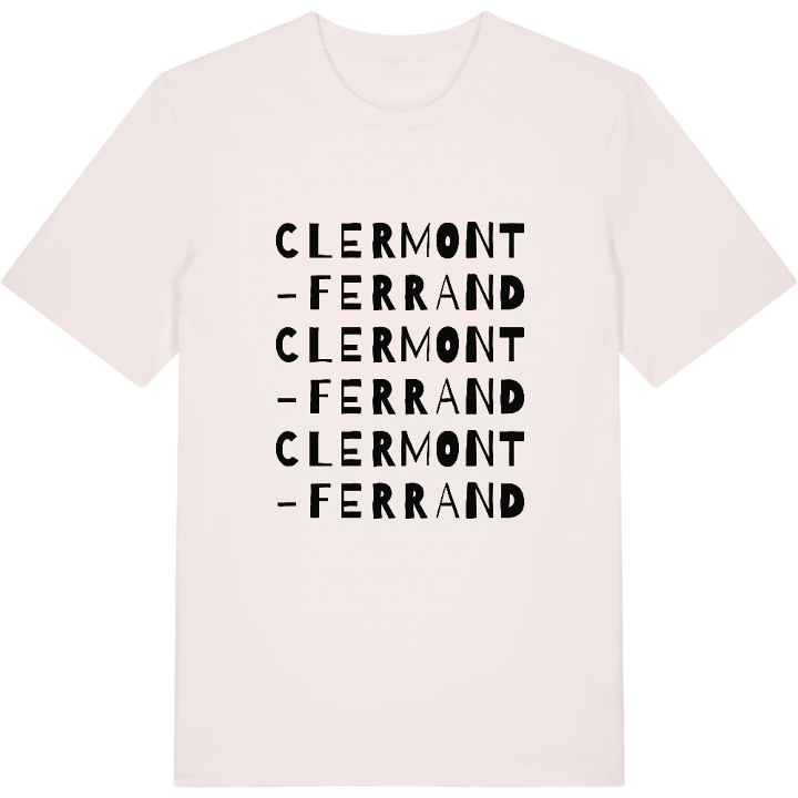 Clermont-Ferrand ordlek t-shirt – t-shirt från PinShirt