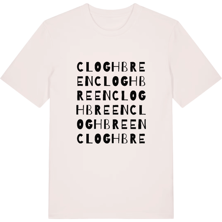 Cloghbreen ordlek t-shirt – t-shirt från PinShirt