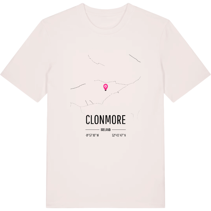 Clonmore karta t-shirt – t-shirt från PinShirt