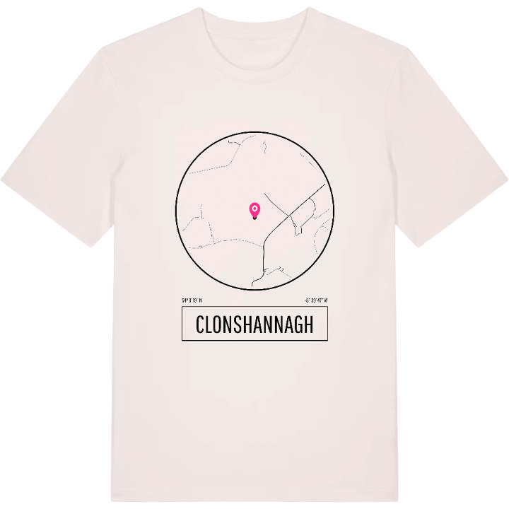 Clonshannagh t-shirt – t-shirt från PinShirt