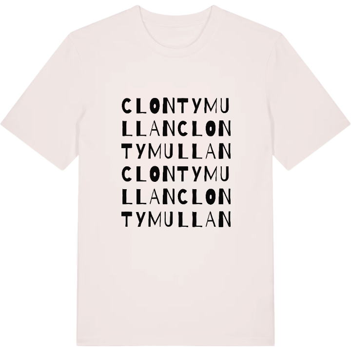 Clontymullan ordlek t-shirt – t-shirt från PinShirt
