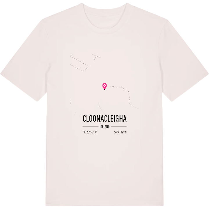 Cloonacleigha karta t-shirt – t-shirt från PinShirt