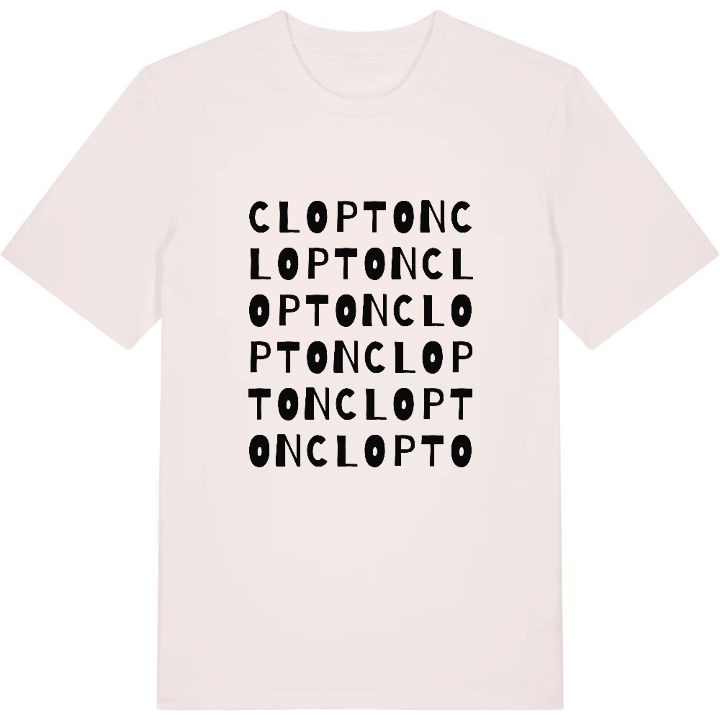 Clopton ordlek t-shirt – t-shirt från PinShirt