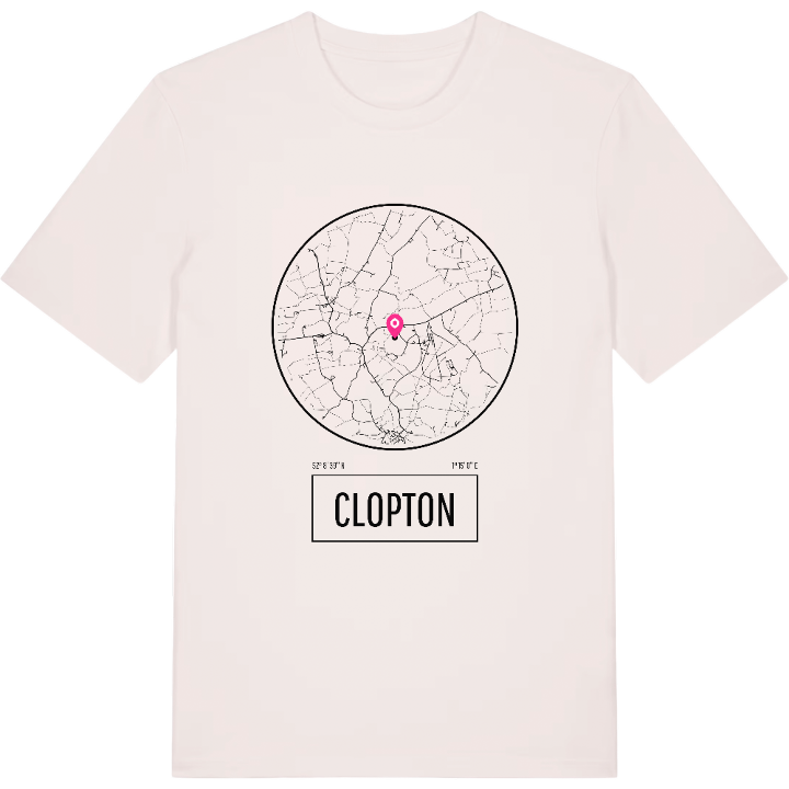 Clopton t-shirt – t-shirt från PinShirt