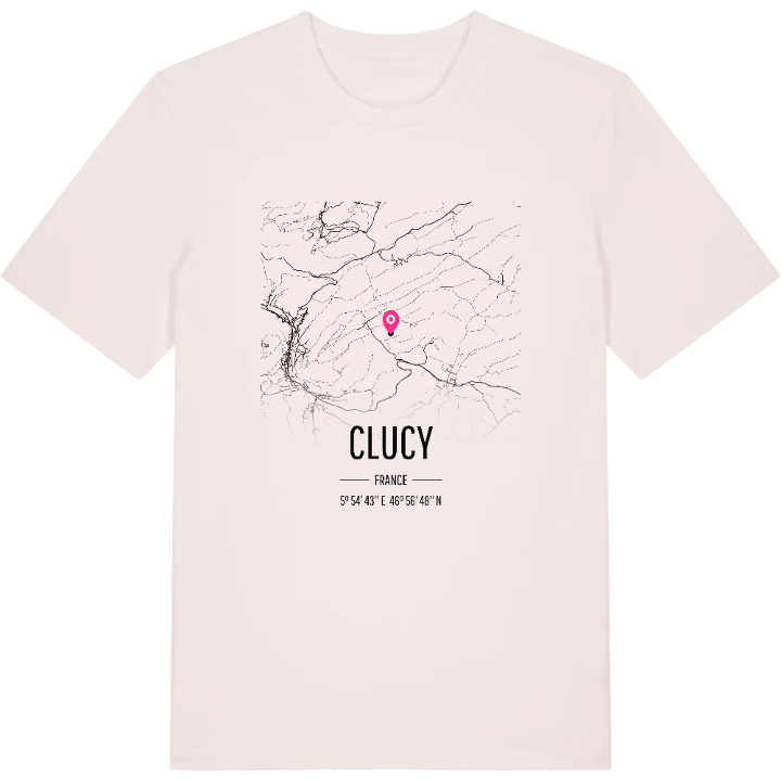 Clucy karta t-shirt – t-shirt från PinShirt
